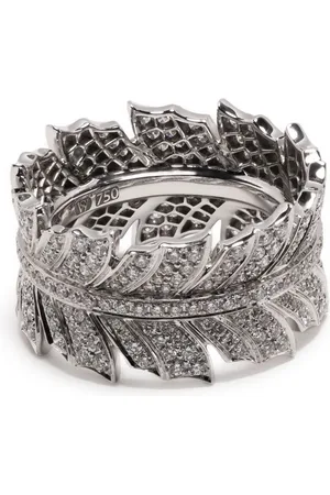 STEPHEN WEBSTER Magnipheant Band diamantring i 18K vitguld
