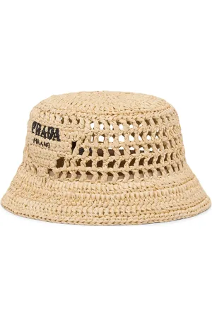 Prada Fiskehatt i bast