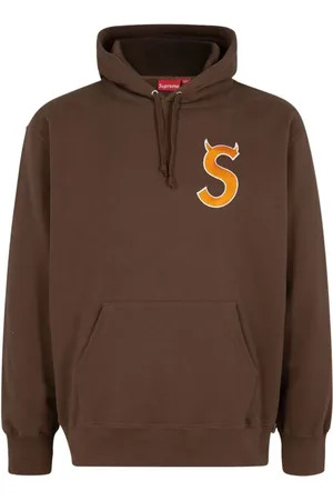 Supreme S hoodie med logotyp