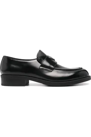 Prada Chocolate loafers 50 mm