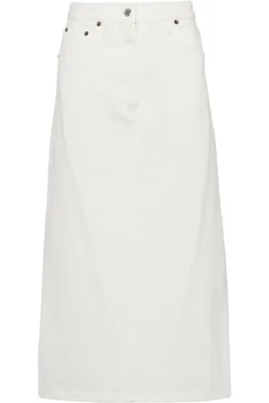 Prada Utsvängd jeanskjol