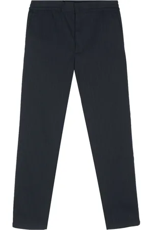 NN.07 Foss kritstrecksrandiga slacks