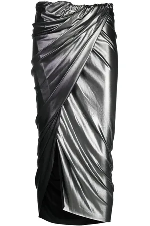 Rick Owens Midikjol med ombréeffekt