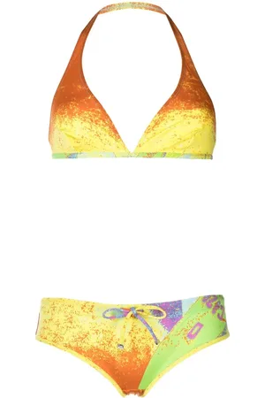 Prada Bikini med grafiskt tryck