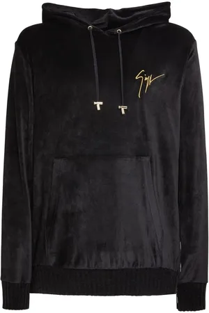 Giuseppe Zanotti Hoodie med broderad logotyp