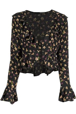 ROTATE Birger Christensen blommig blus