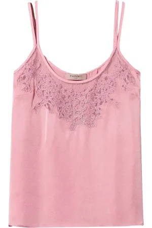 Twin-Set Topp med broderad detalj