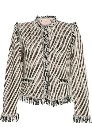 Twin-Set Kort jacka i jacquard