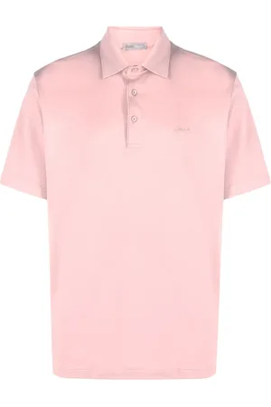 HERNO Pikétröja med broderad logotyp