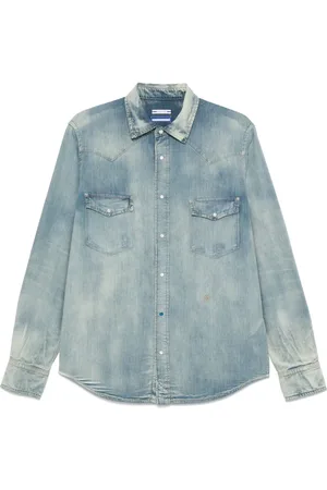 Jacob Cohen Jeansskjorta i westernstil