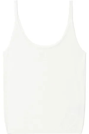 Low Classic Asymmetriskt linne med logotypstämpel