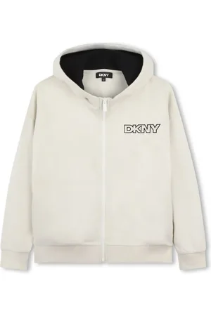 DKNY Hoodie med logotyp