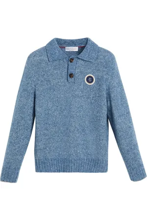 Brunello Cucinelli Tröja med logotyp