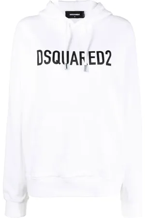 Dsquared2 Hoodie med logotyp