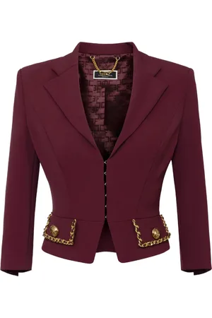 Elisabetta Franchi Blazer med kedjedetalj