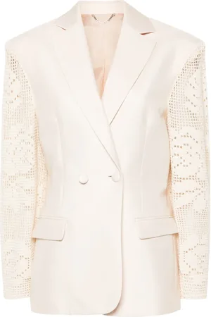 MAGDA BUTRYM Blazer med virkad panel