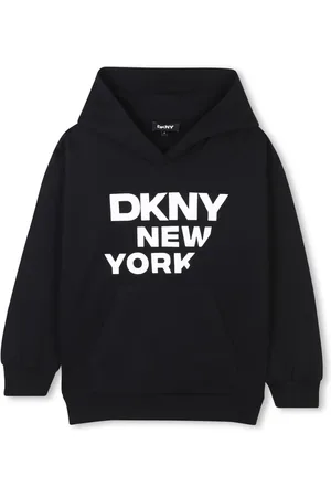 DKNY Hoodie med logotyp