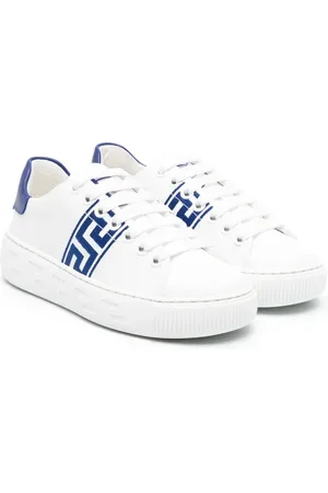 VERSACE Lädersneakers med Greca