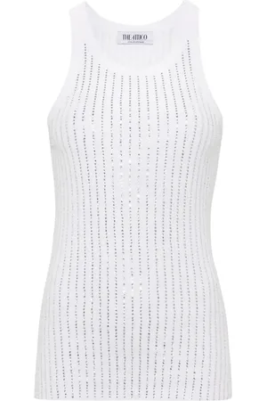 The Attico Linne med strass
