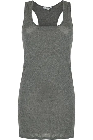 AMIR SLAMA Figursytt linne i longline