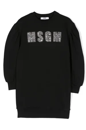 Msgm Tröjklänning med logotyp