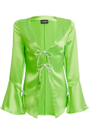Retrofete Svea satinblus
