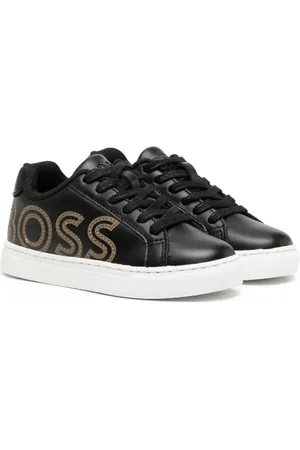 HUGO BOSS Lädersneakers med logotyp