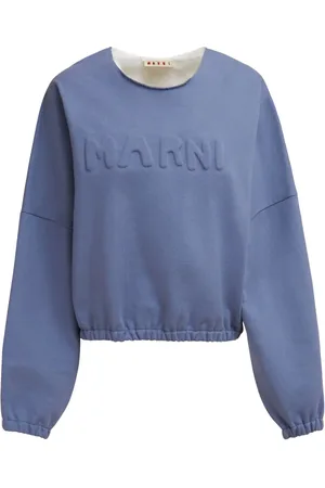 Marni Sweatshirt med präglad logotyp