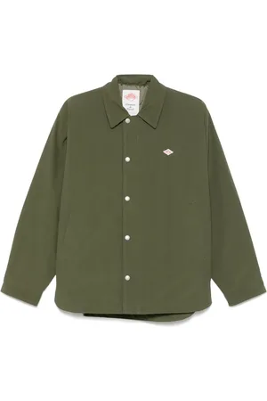 DANTON Skjortjacka med logotypmärke