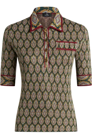 Etro Pikétröja i jacquard