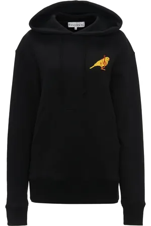 J.W.Anderson Hoodie med broderad logotyp