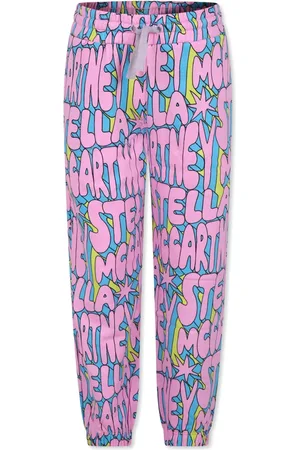 Stella McCartney Mjukisbyxor med logotyp