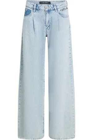 Karl Lagerfeld Jeans med logotypplakett