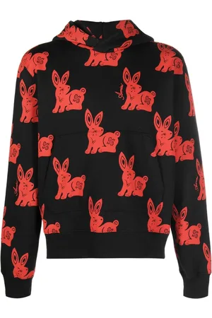 AMIRI Hoodie med kaninmotiv
