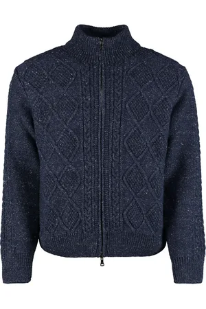 Paul & Shark Kabelstickad cardigan