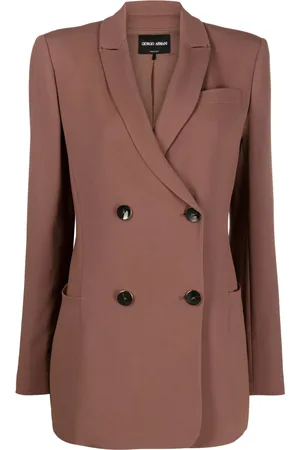 Giorgio Armani Dubbelknäppt långärmad blazer