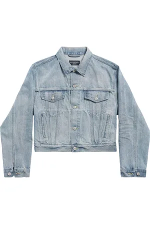 Balenciaga Jeansjacka med logotyp