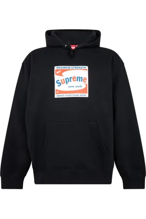 Supreme Shine hoodie med logotyp