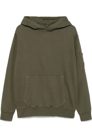 C.P. Company Hoodie med linsdetalj