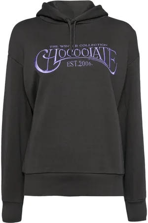 Chocoolate Hoodie med broderad logotyp