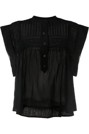 Marant Etoile Leaza plisserad blus