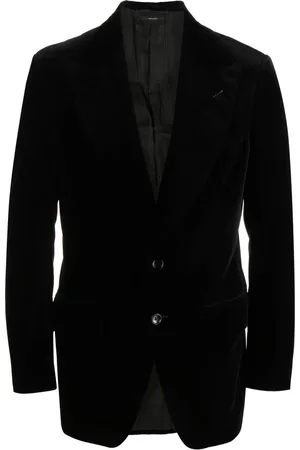 Tom Ford Enkelknäppt sammetsblazer