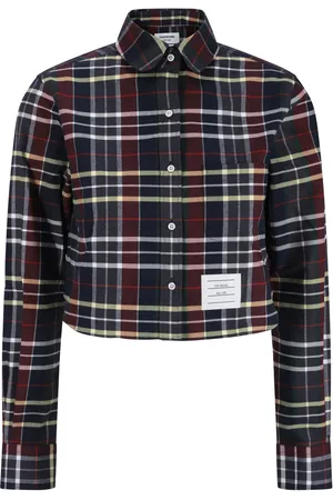 Thom Browne Hunting skotskrutig kort skjorta