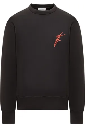 Salvatore Ferragamo Sweatshirt med broderad logotyp