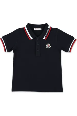 Moncler Pikétröja med logotypmärke
