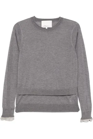 3.1 Phillip Lim Stickad topp med lagerdesign