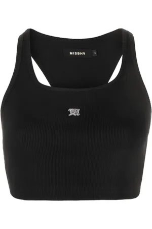MISBHV Croptop med broderad logotyp