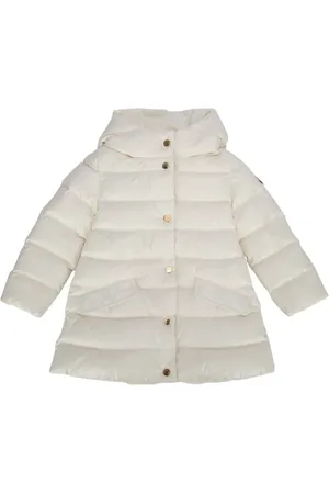 Moncler Vadderad jacka med logotypmärke