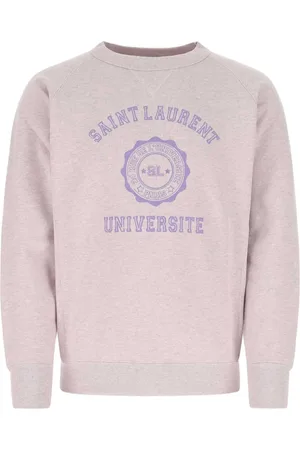 Saint Laurent Université sweatshirt med rundad hals