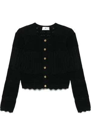 Elisabetta Franchi Stickad kofta